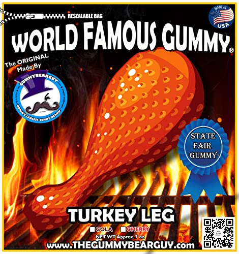 Gummy Turkey Leg - Cherry miniatura 2