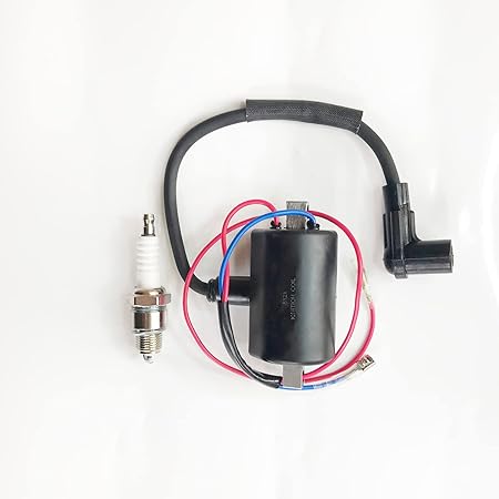 Bobina Y Bujías Ezgo Kit De Encendido AC CDI Con Bobina Y 2 Bujías Para EZGO 4 Ciclos Gasolina 1991-2002 - Número 72562-G01 Sistema Encendido Carrito Golf 1991-2002 - Foto 2