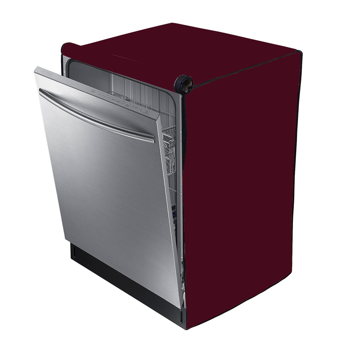 Dream Fashion Storage/Appliance Covers Waterproof & Dustproof Dishwasher Cover Suitable for IFB LG Compatible for Voltas Samsung Midea- Maroon