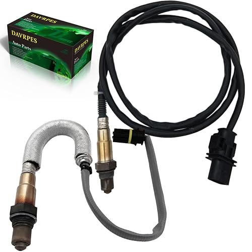 2 sensores de oxígeno aguas arriba 17098 16414 de repuesto # 11787545075 0258010414 para B-M-W 1 Series M,