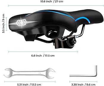Mtb Grips YOUNGDO Bike Seat, Bicycle Saddle Comfortable Soft Wide Road Bike Gel U2013 Youngdo-life Gel Bike Seat