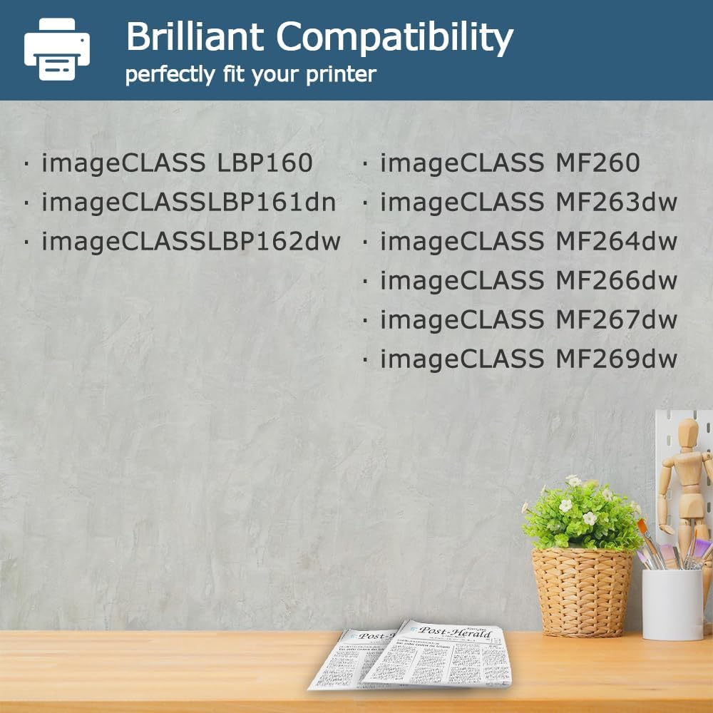 Leize Compatible 051 Drum Unit Replacement for Canon 051 2170C001 Drum Cartridge use for imageCLASS LBP162dw MF264dw MF267dw MF269dw LBP160 MF260 Laser Printer Series - 1 Pack Black (23,000 Pages)