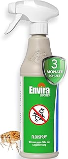 Gesponserte Anzeige – Envira Floh-Spray - Anti Flohmittel für die Wohnung 500 ml - Umgebungsspray, Mittel gegen Flöhe - Ge...