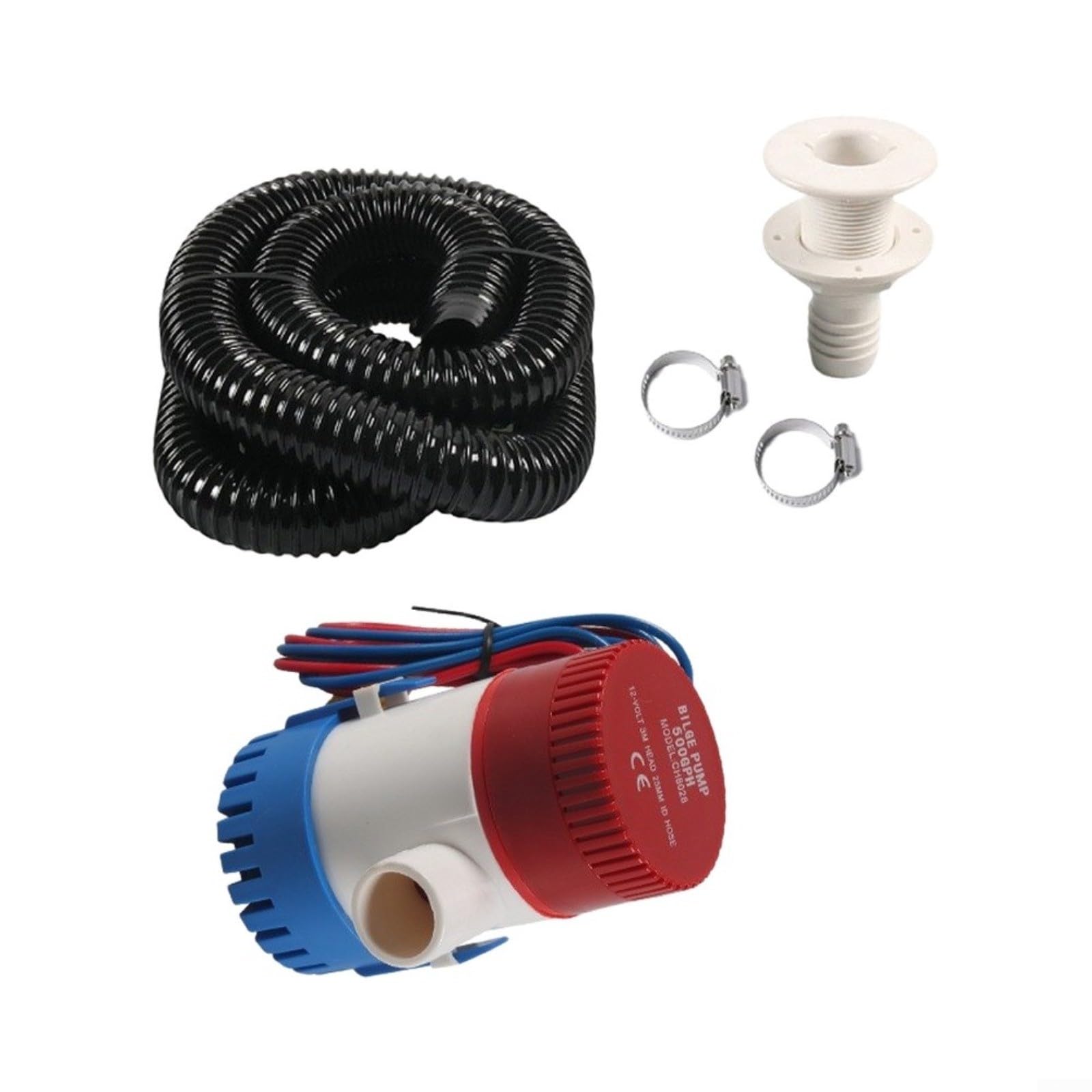Pompa di sentina automatica per 750 Gph DC, accessori per barche