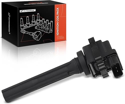 A-Premium Paquete de bobinas de encendido del motor compatible con Chevrolet Tracker 1999-2004 y Suzuki Aerio, Esteem, Vitara, Grand Vitara,