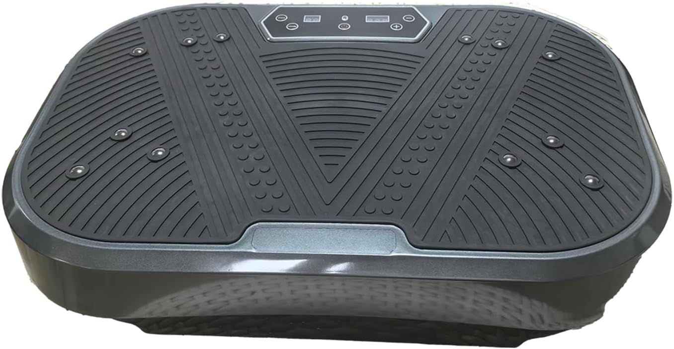 Vibration Plate Exercise Platform Fitness Platform Exercise Machine Vibrating Lymphatic Drainage Vibrating Platform Shaker for Weight Loss 120 Levels for Home up to 600lb