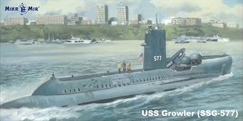 Mikro-mir 350-038 - 1/350 - SSG-577 Growler Diesel Missile Submarine