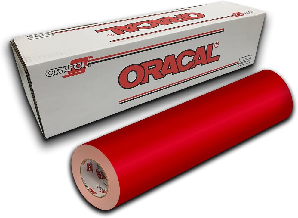 Oracal 651-12" x 10yd - Light Red 032