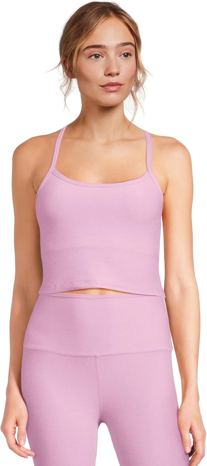 Beyond Yoga Women's Spacedye Slim Racerback Cropped Tank