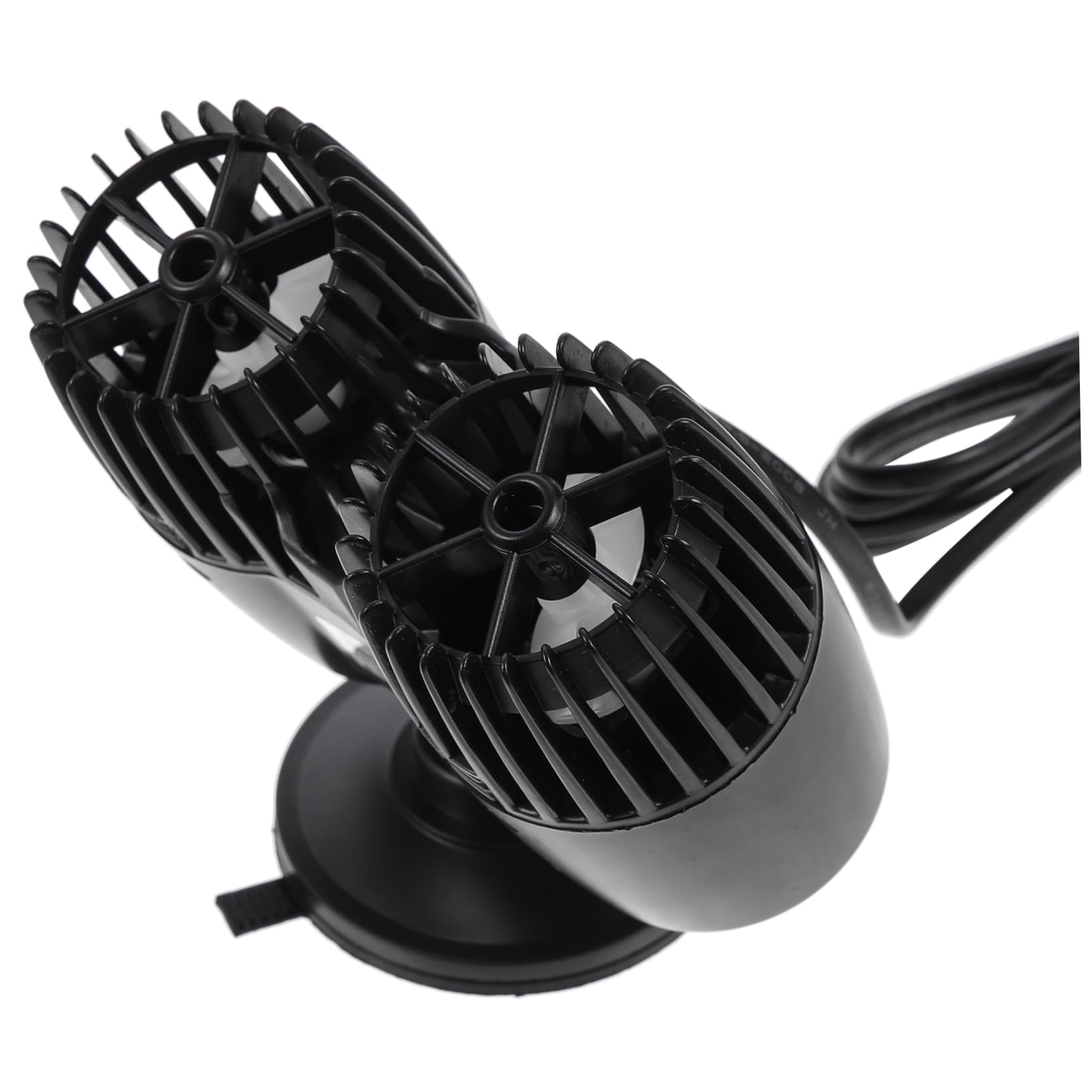 TEHAUX Household Aquarium Circulation Pump Professional Plastic Power Head with Suction Cup Reduces Temperature Differences for Fish Tanks Easy Installation US Plug Compatible