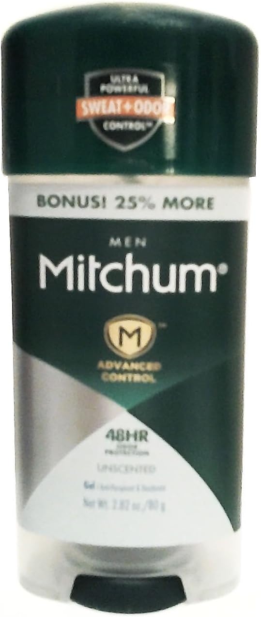 Mitchum Smart Solid AntiPerspirant Deodorant Unscented 2.