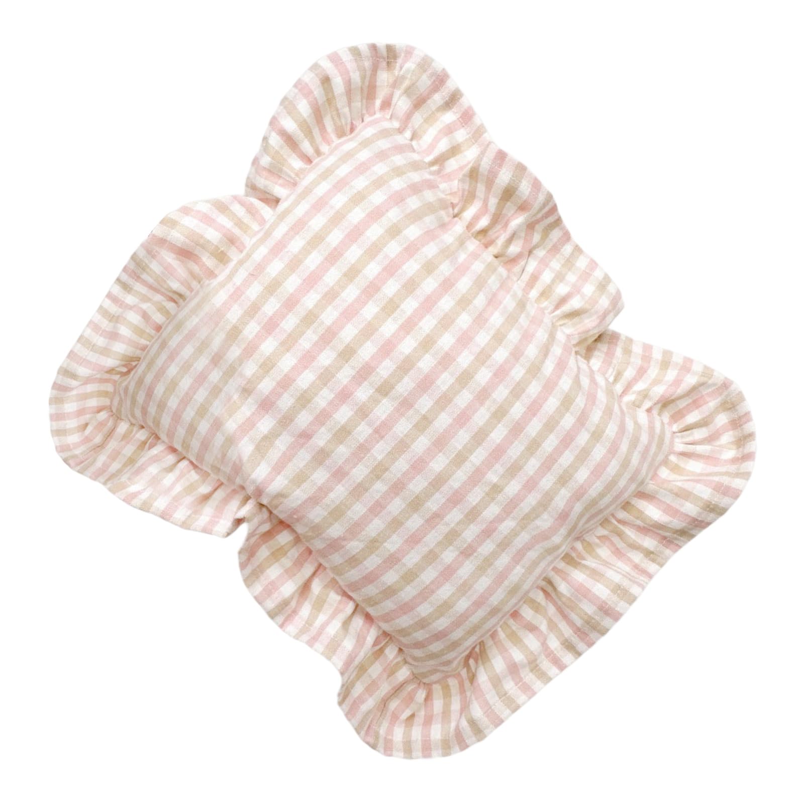 KMGDM Nordic Styled Baby Small Pillow 28x34cm Comfortable Design Headrest Cushion Pad for Newborns Bedding and Kids Room