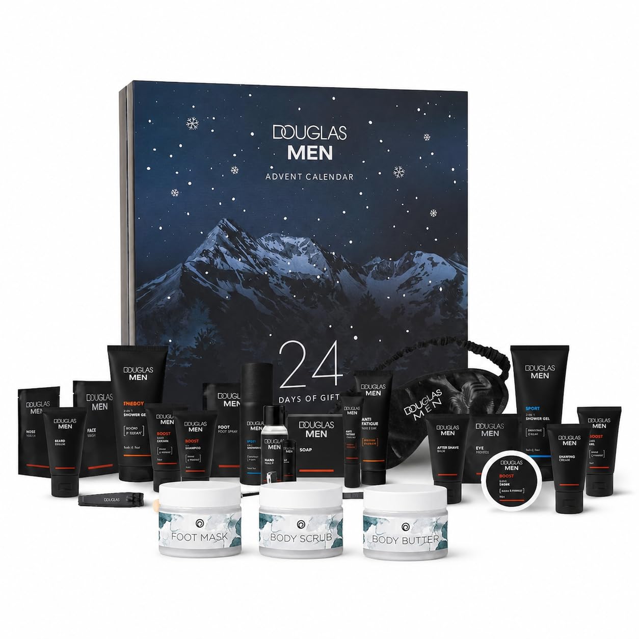 Men PFLEGE Advent Calendar +3 Wellnessprodukte