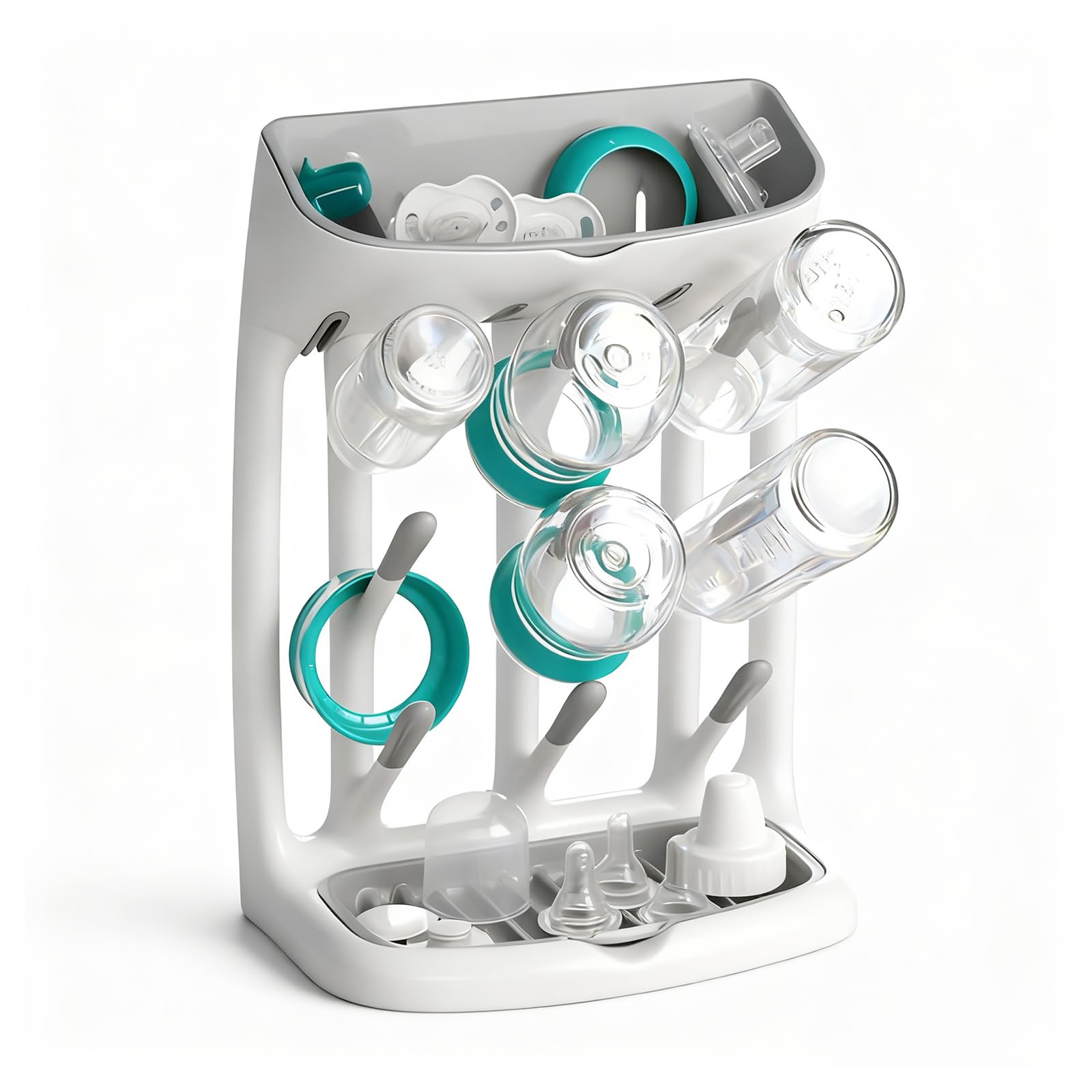 MsisieIve Baby Bottles Drying Rack, Drying Rack, Baby Bottles, Drying Rack Baby Bottles for Baby Bottles and Pump Parts Cleaning