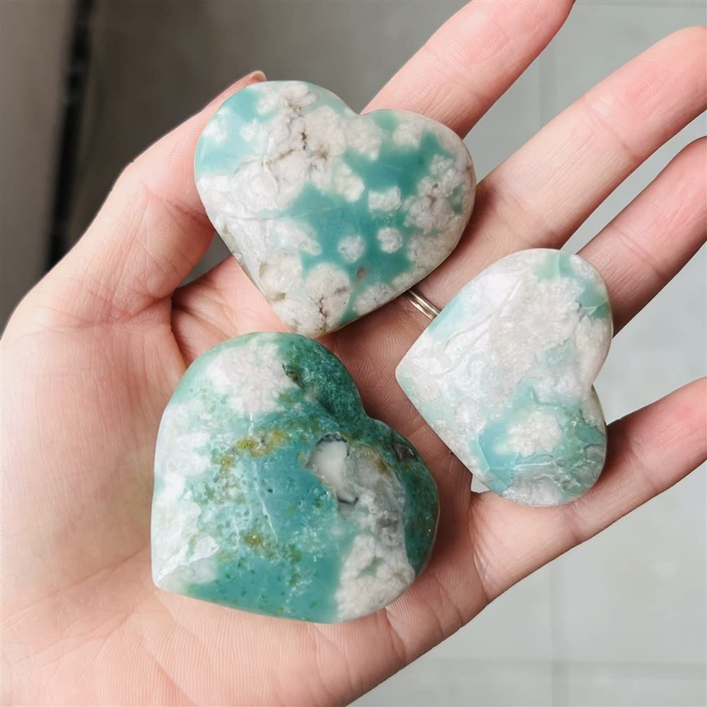 Agate fleur de cerisier naturelle | Pièce unique d'accompagnement et de décoration haut de gamme