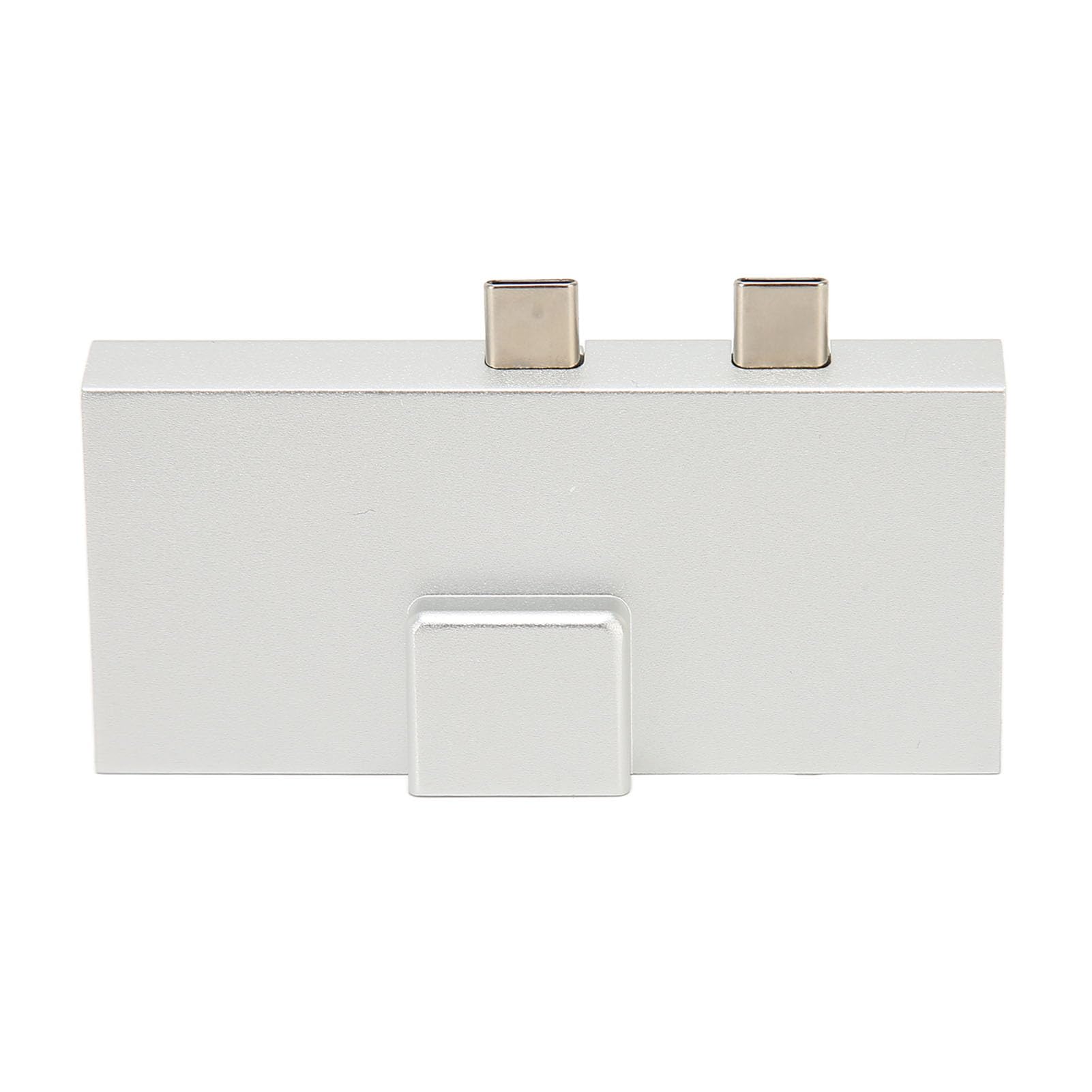 Docking station USB C Doppio hub di espansione USB C Professionale sette porte Plug and Play Adattatore per trasferimento dati ad alta velocità Lega di alluminio per esterni Pro 8