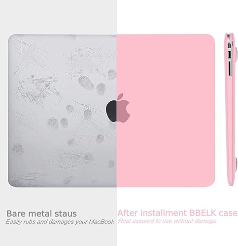Miniatura 3 de B BELK Funda compatible con MacBook Air de 13 pulgadas modelo A1466 A1369 versión 2010-2017, carcasa rígida de plástico mate para computadora
