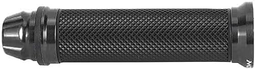 Miniatura 8 de 1 par de empuñaduras de motocicleta izquierda derecha CNC de goma de aluminio para manillar universales para manillar de 7/8 pulgadas para manillar