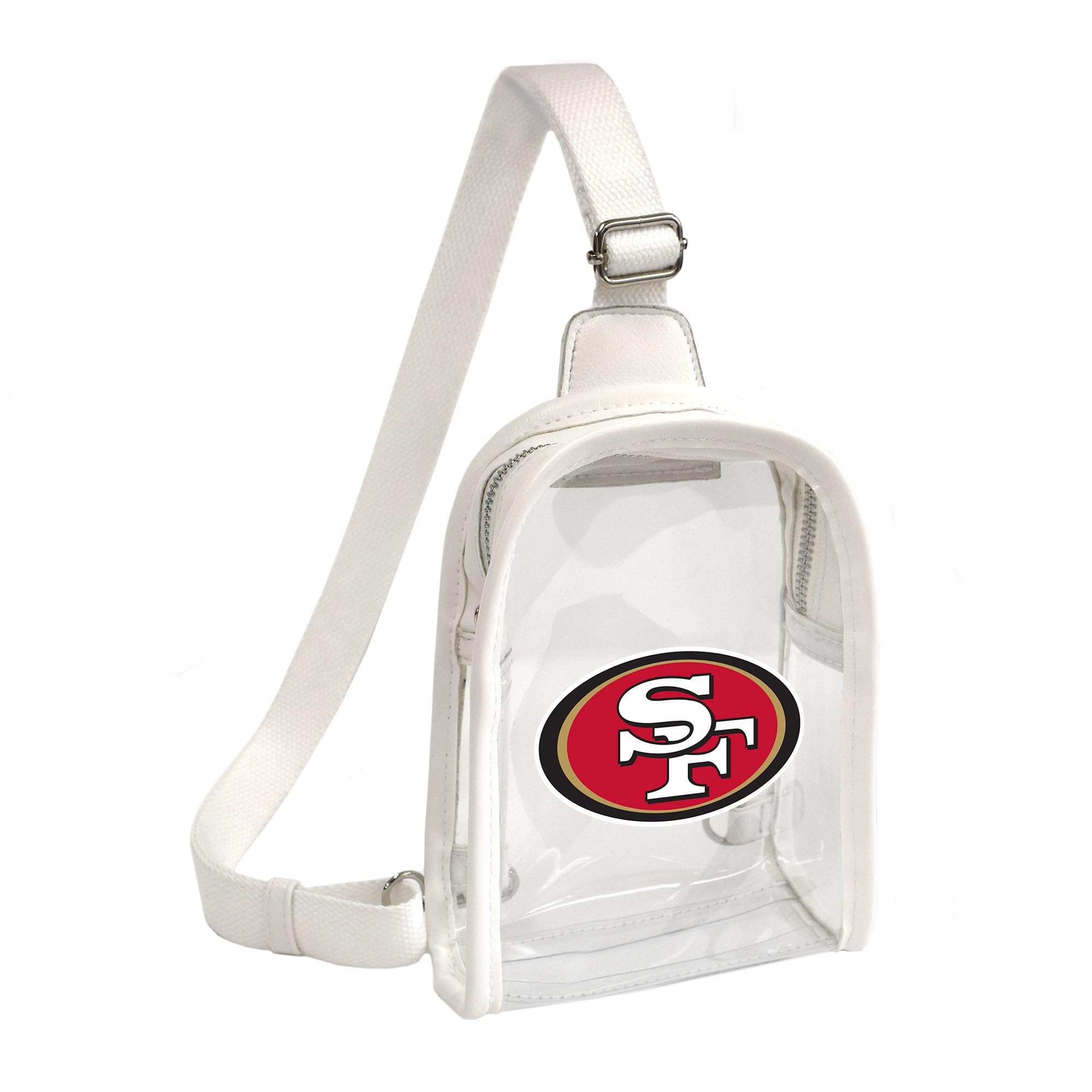 Amazon.com: Littlearth NFL Clear Mini Sling Bag San
