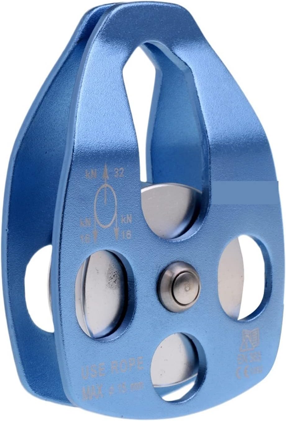 INLIMA Pulley Lightweight Rock Climbing Pulley Single Sheave for Rope Tree Rigging Caving