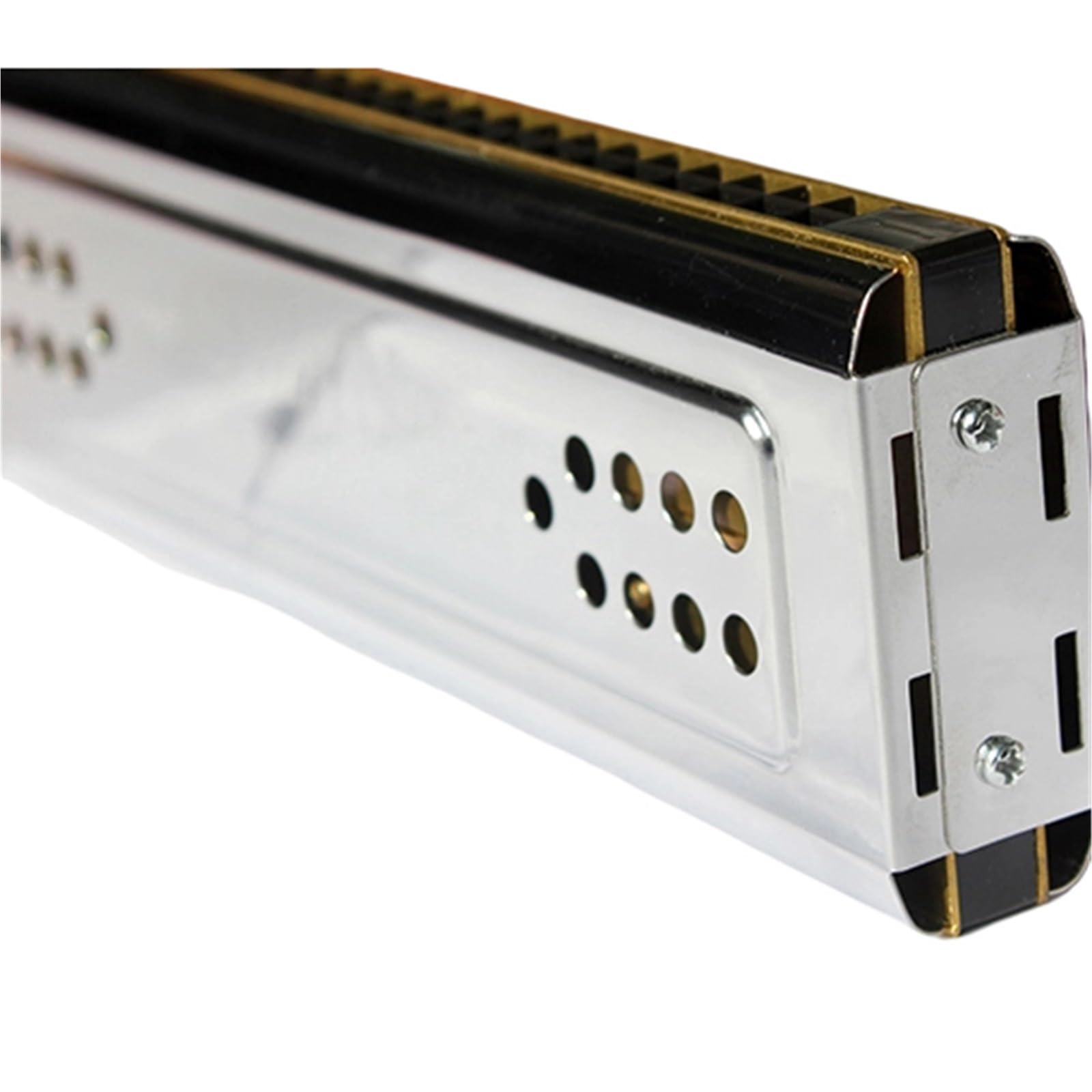 Harmonijka Dla Dorosłych 24 kanałowa harmonijka diatoniczna C/G dur instrument dla początkujących.