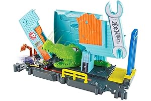 Hot Wheels City Gator Garage Attack Playset