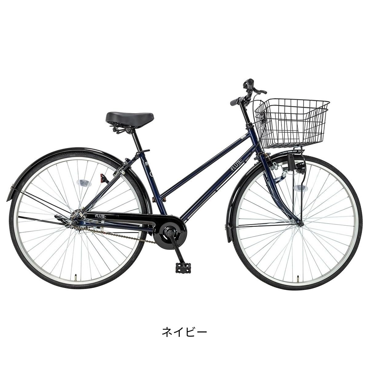 サイクルスポット フルート27 変速無し　ネイビー 受け渡し Amazon | サイクルスポット フルート27 ママチャリ シティ 自転車 27