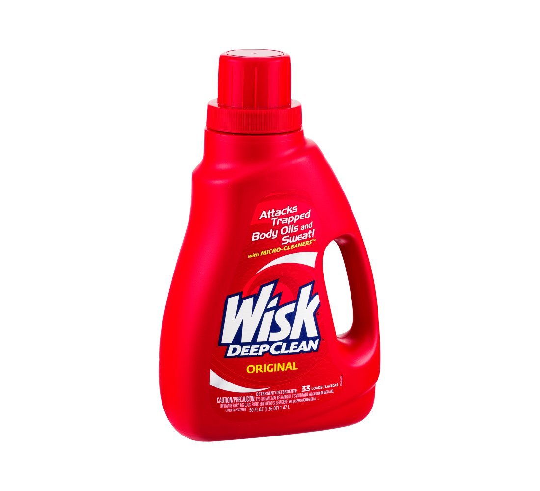 Wisk Deep Clean, 50 Ounce (Pack of 6) Liquid Laundry