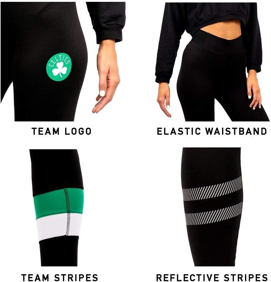 Ultra Game Women's NBA Official Leggings Perimeter Fitness Sport Yoga Pants - Image 5