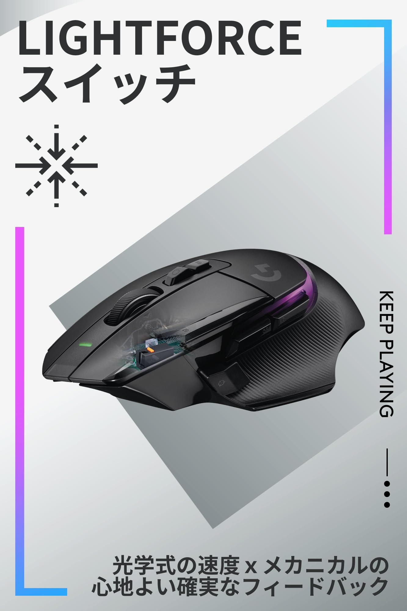 Amazon.co.jp: 【マウスパッドセット】 Logicool G ゲーミングマウス