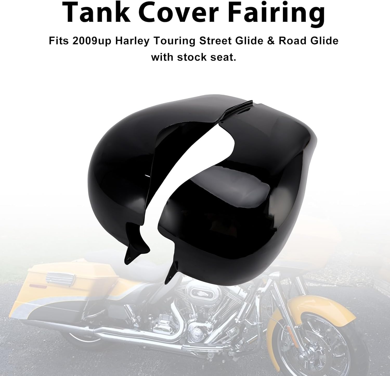 Stretched Tank Cover Fairing For Touring Street Glide & Road Glide 2009+