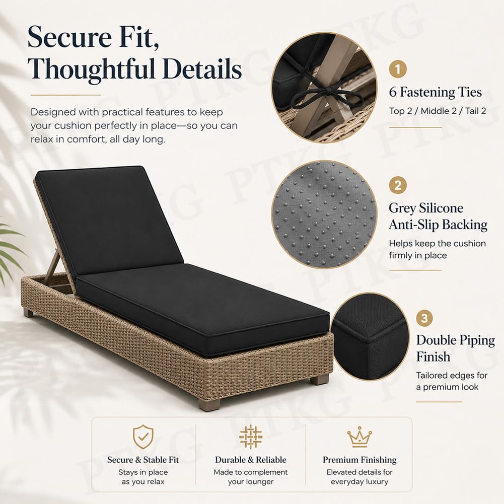 Coussin de Transat RéSistant Matelas pour Transat