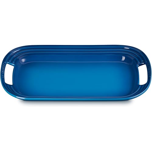 Le Creuset Stoneware Serving Platter, 14 in., Marseille