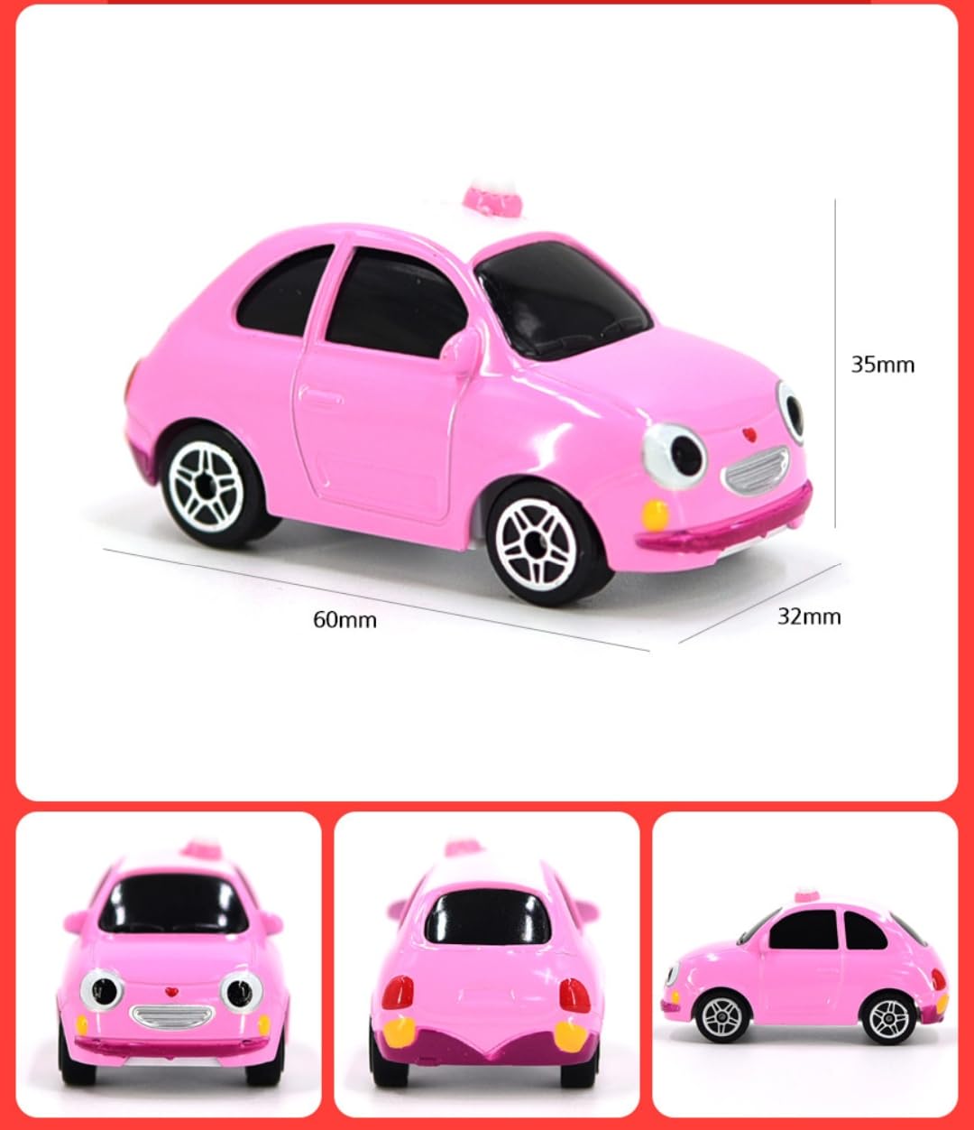 Amazon.co.jp: タヨ 子供用 ミニカー セット, メタル製 4台入り