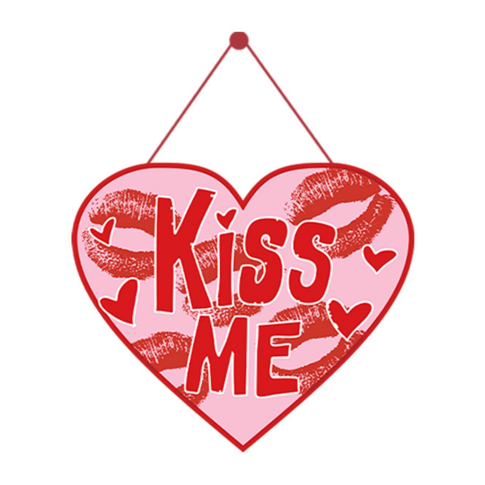 Kalttoy Style8 Indoor Outdoor Valentine Door Decoration Paper Hanger Easy To Hanging Wall Ornament With Rope Handcrafted Valentine Wall Ornament Easy Cord For Both Spaces