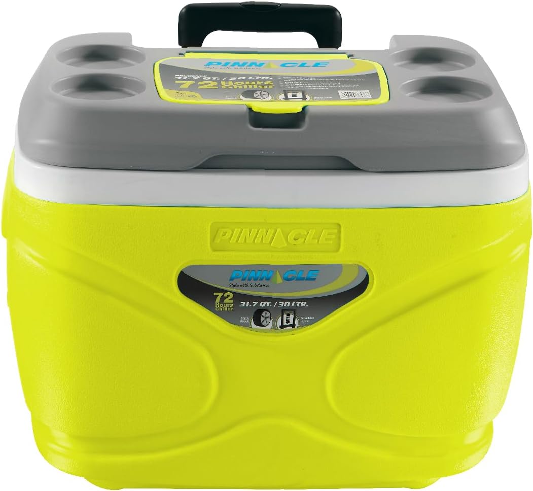 10 Liter Insulated Cooler Lunch Box -Portable Camping/Picnic Hard Cooler –Coolbox Keeps Cool For