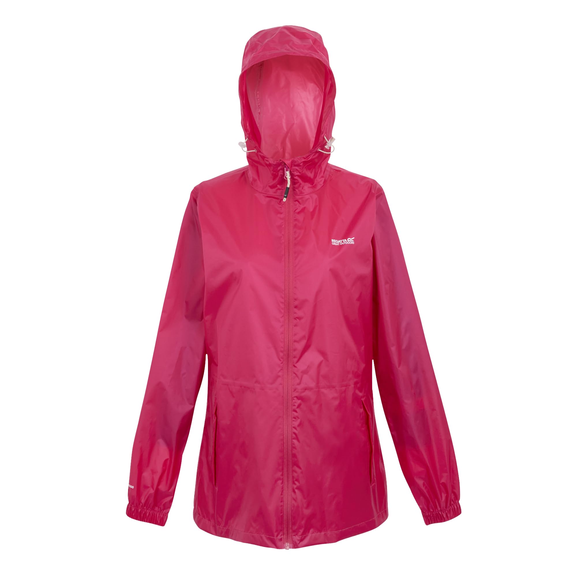 Regatta Womens Pack-It III Jacket Waterproof Pack Away Hiking Walking Coat 28 Black