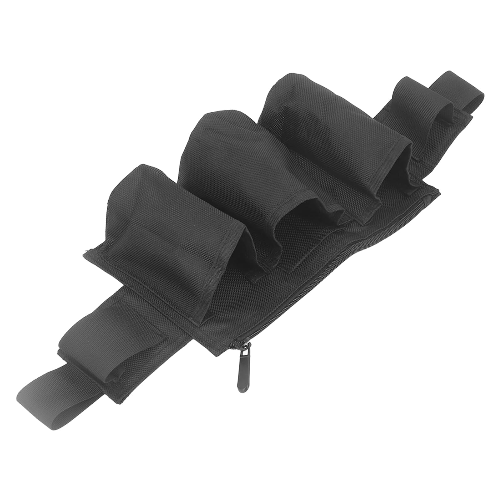 Delantal de Limpieza con Bolsa, Cinturón Ajustable de Tela Oxford, Organización y Almacenamiento para Herramientas (Negro)
