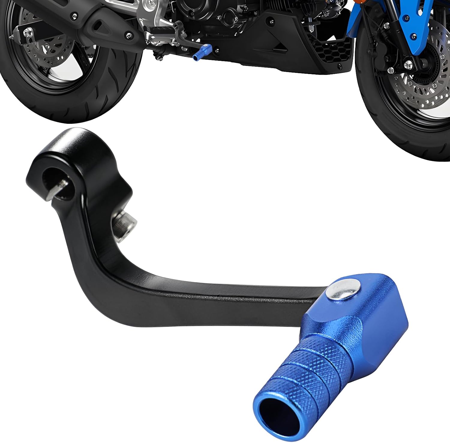 CNC Aluminum Folding Gear Shift Lever for Honda Grom 125 2013-2025 MSX125 Boom Vader 125cc Motorcycle Pedal Black