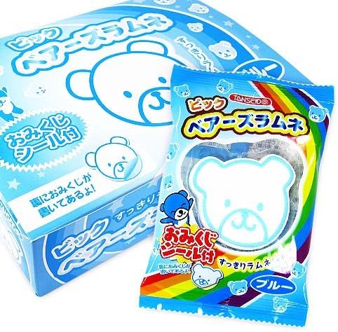 Amazon 丹生堂 ビッグ ベアーズラムネ 袋入 駄菓子 当てくじ 景品 お菓子 らむね 2丁目ひみつ基地 ガム あめ ミント 通販