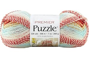 Premier Puzzle Yarn Dominoes: Enchanting Fiber Art for Creative Minds