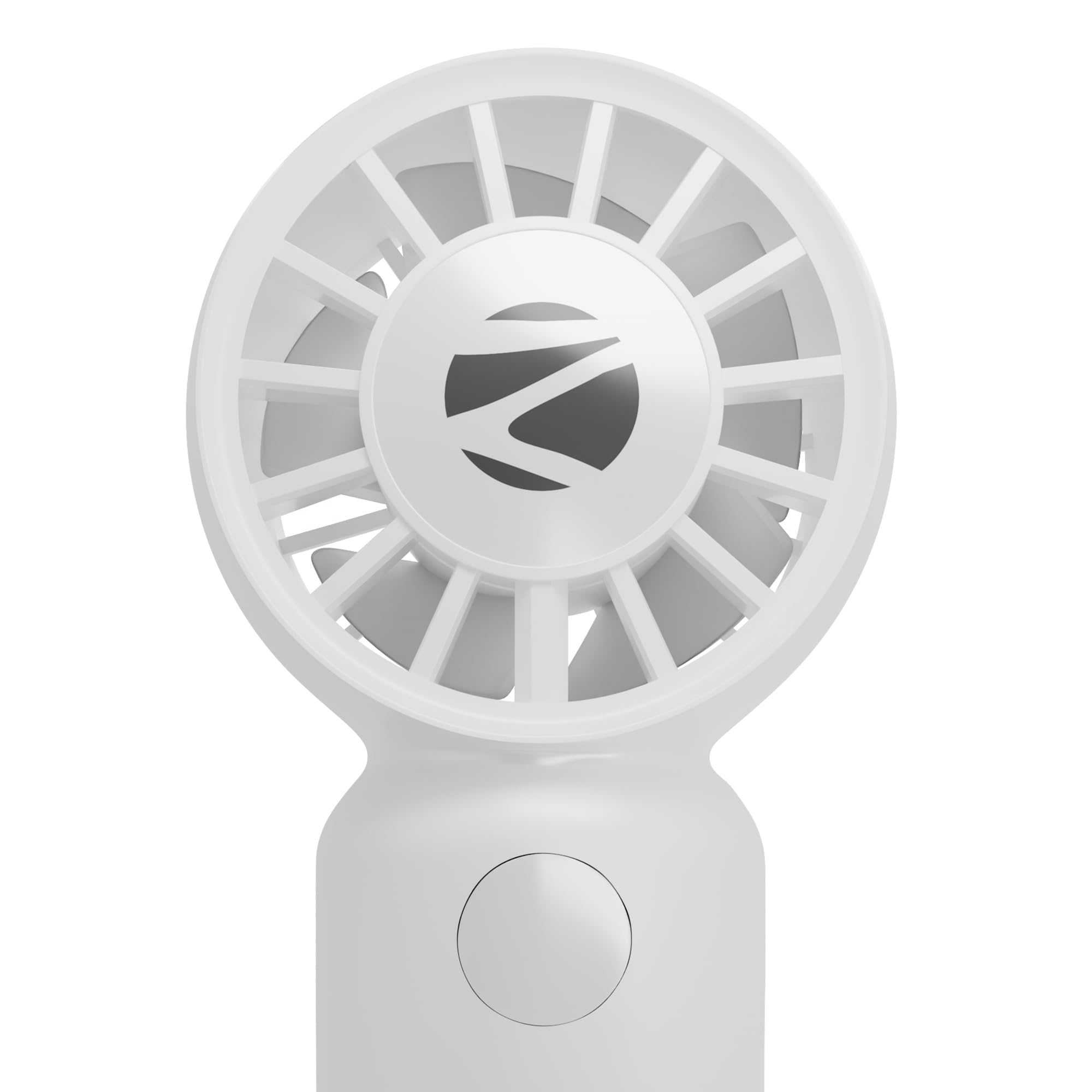ZEBRONICS Heat Buster 100, Mini Portable Hand Fan, 10500 RPM, 3 Speed Modes with Brushless Motor, Upto 5.4m/s Airflow, Type C Charging, for Travel, Makeup, Office, Home (White) — Amazon image 11