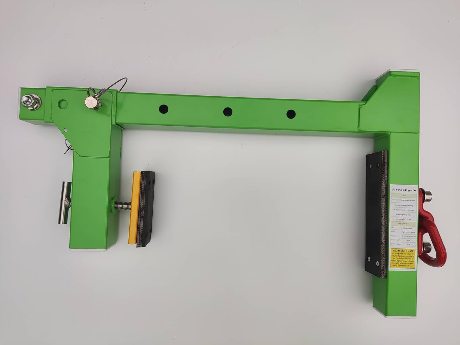 Non-Penetrating Anchor | Lightweight and Portable | Fast and Easy Set-up |High Strength ASTM Rated Steel | OSHA and ANSI Complaint(D-ring)