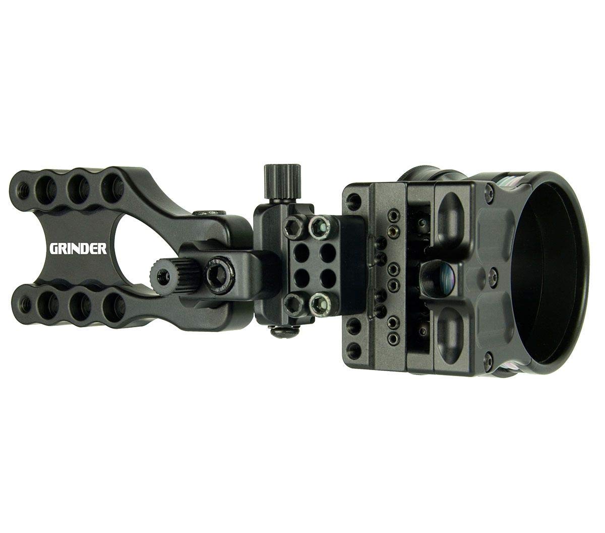 Spot Hogg Grinder MRT with Micro Adjust | 7 Pin Bow Sight | Right/Left Handed | Pin Size .01/.019/.029 | Made in The USA (Left Handed, .019 Pin Diameter)