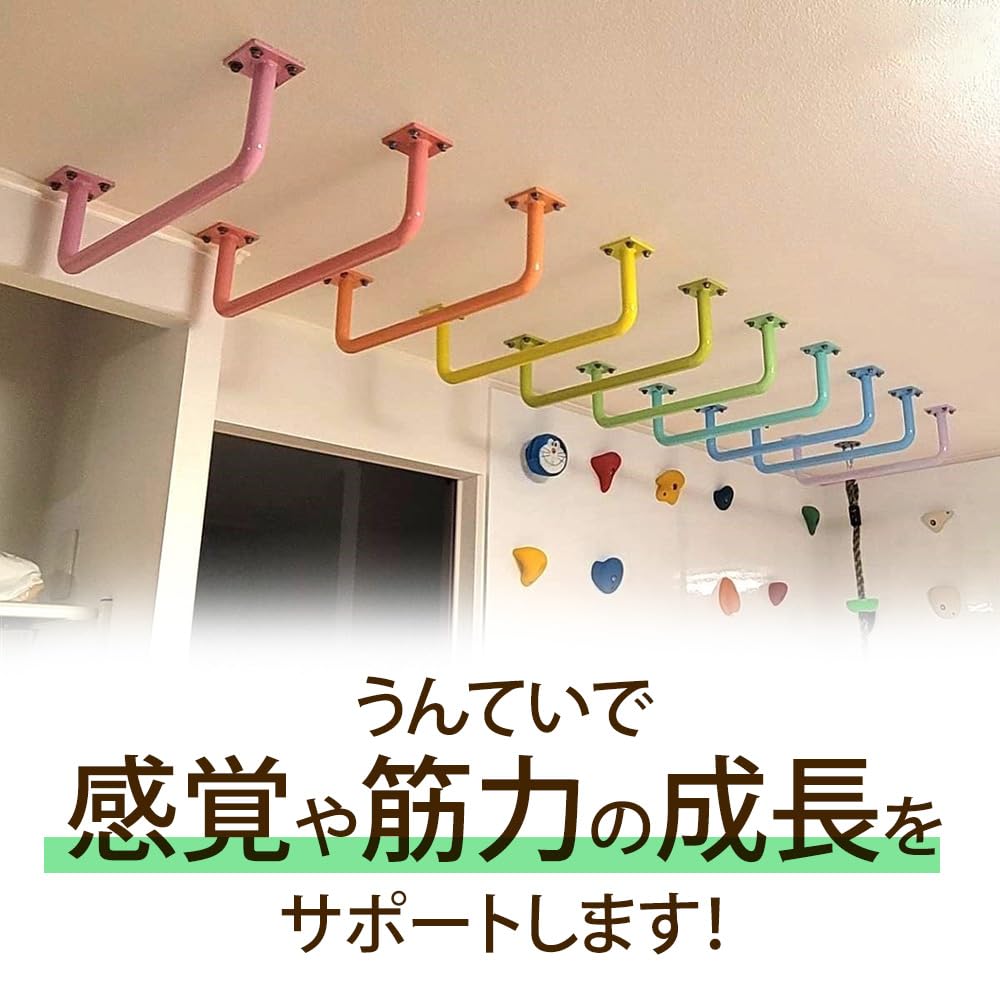 うんてい（取り付け式）幅300mm　同色5本セット Amazon.co.jp: うんてい（取り付け式）同色5本セット 運動 子供 キッズ