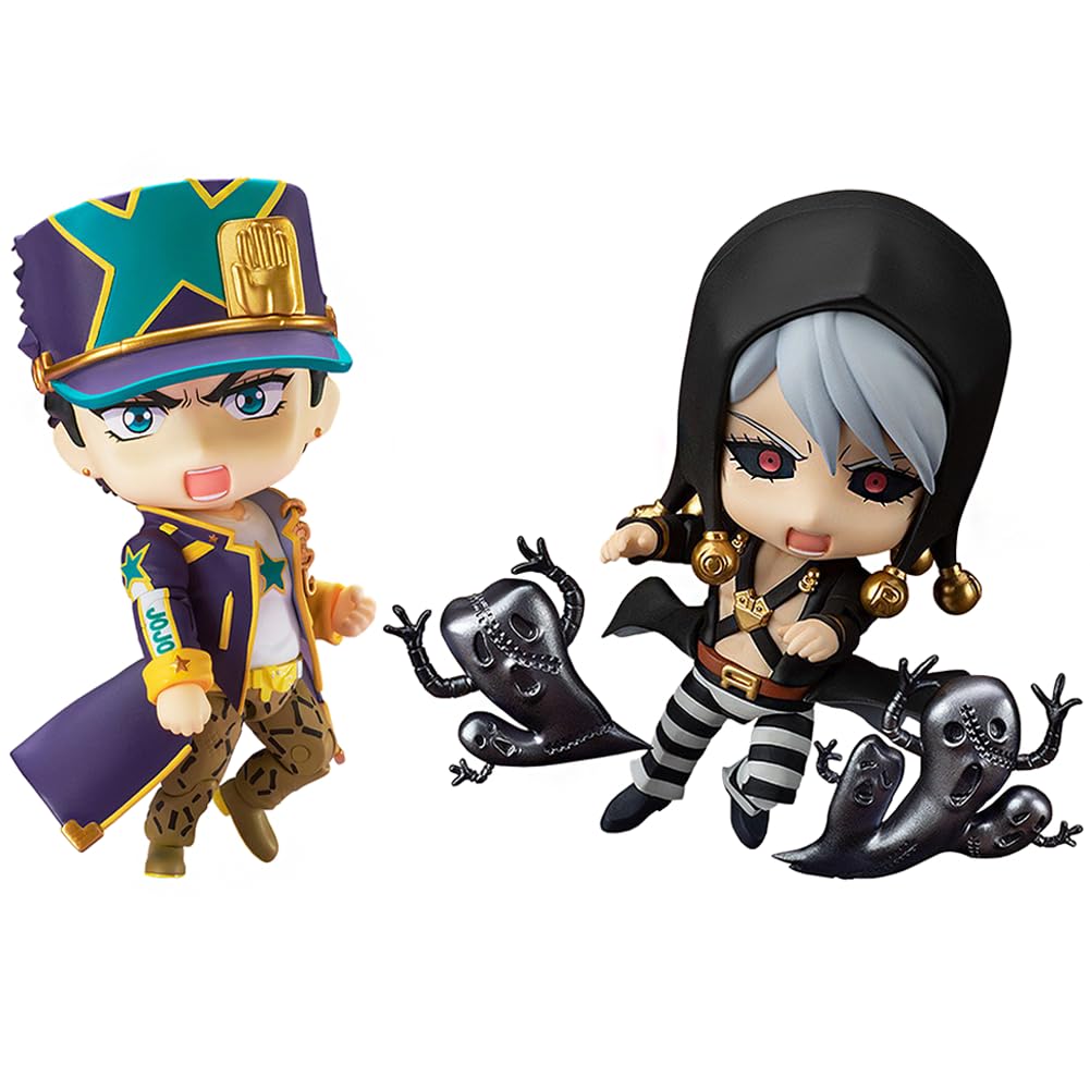 SBNYTBLWAnime Figures Guido Mista Figurine Prosciutto/Bucciarati Action Figure Kars Figure PVC Model Anime Statue Desk Decoration Collectibles Cake Toppers(Y,10CM)