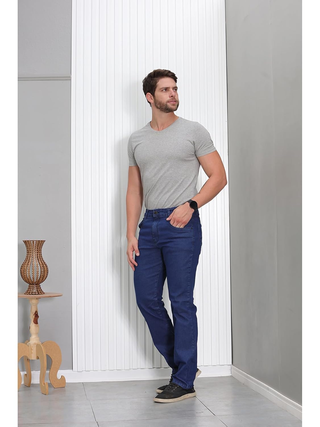 Calça Masculina Jeans Elastano GG Plus Size Malloy em promoção! Veja a oferta e mais achadinhos de Calças 4 Hoje é o melhor dia para comprar Calça Masculina Jeans Elastano GG Plus Size Malloy com aquele preço maroto! Promoção! Aproveite a oferta! 4