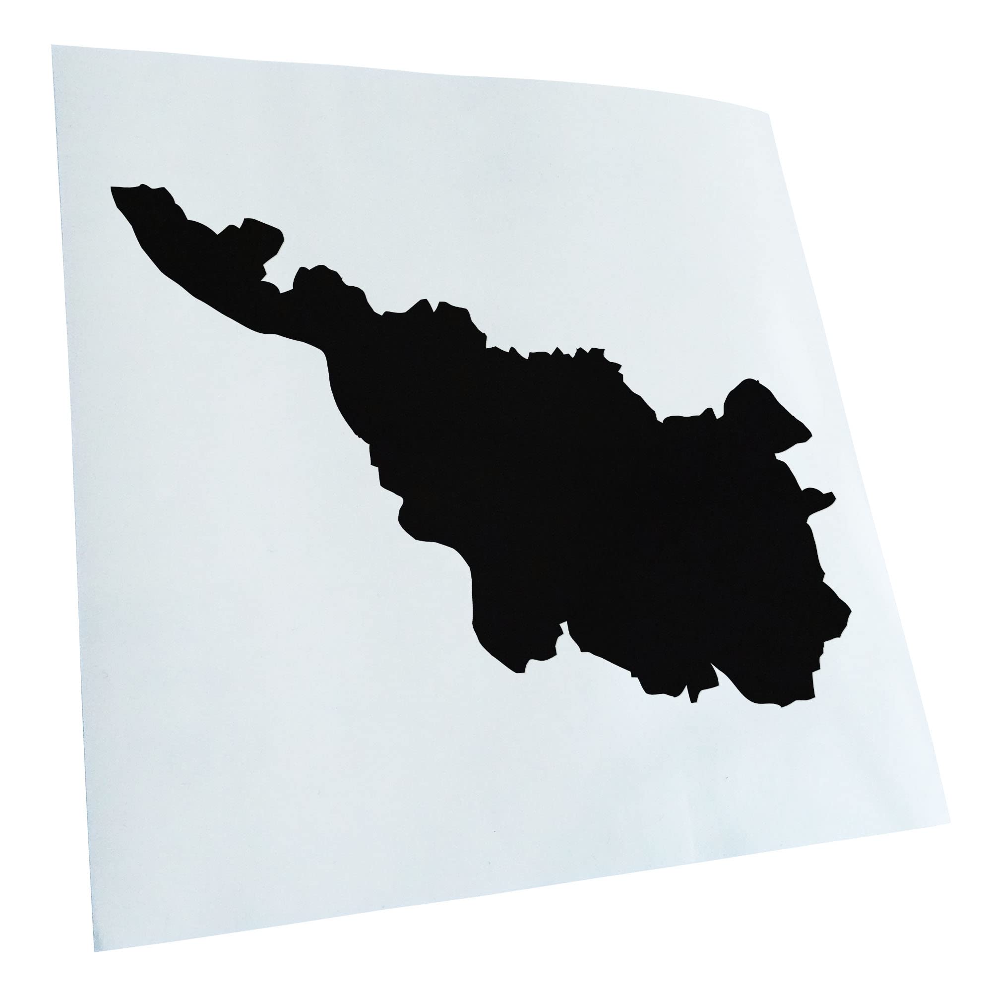 Kiwistar - Car Sticker - Black - 40 x 29 cm Bremen Germany Silhouette - Rear Window Car Sticker Weatherproof for Car Truck Moped Truck - Sticker Exterior Self-Adhesive Tuning Accessories for Windows