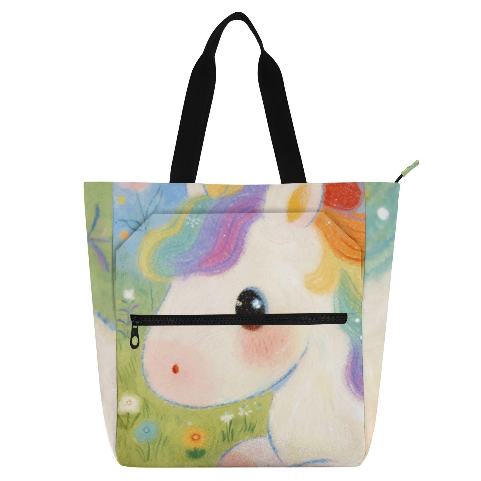Bolsas de mano con asas de tela y diseño resistente para llevar libros cómodamente 7