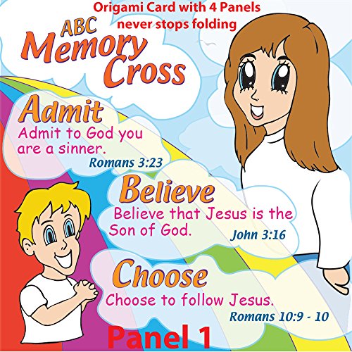 ABC Memory Cross Gospel Tracts for Children – 24-Pack –